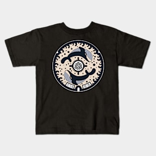 Kochi City Manhole Cover Art Kids T-Shirt